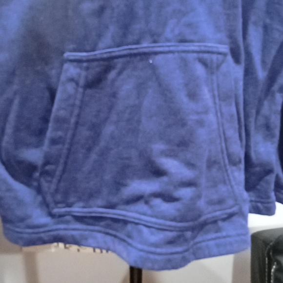 😍NWOT Women's Nike Navy Zip Crop Sweatshirt😍 - Picture 3 of 8